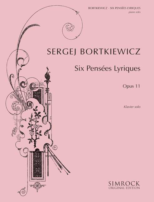 6 pensées lyriques op.11