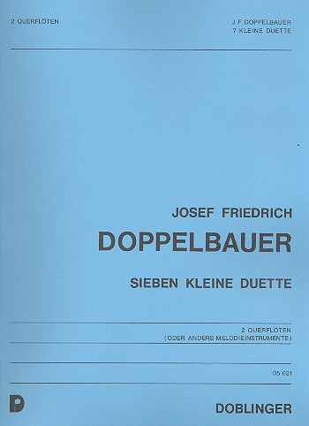 7 kleine Duette für 2 Flöten
