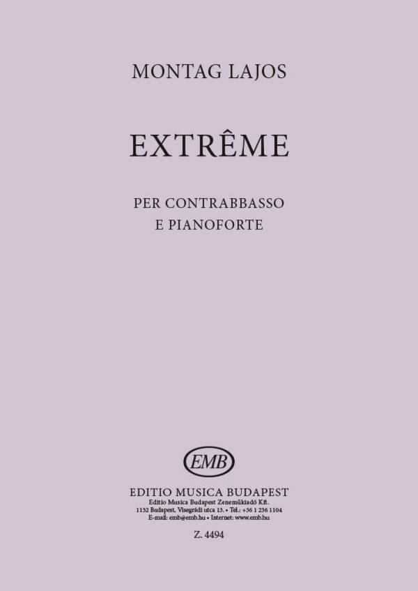 Extreme für Kontrabass und