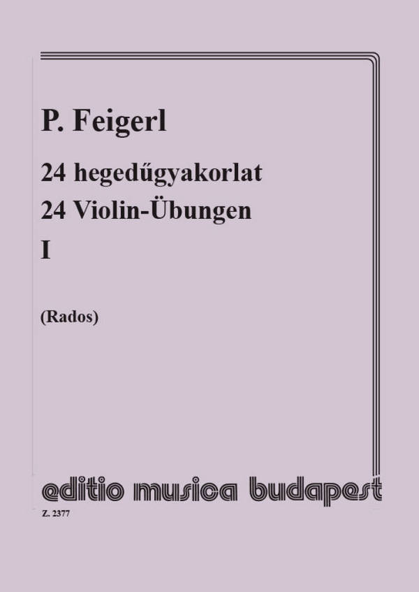 24 Violin-Übungen durch