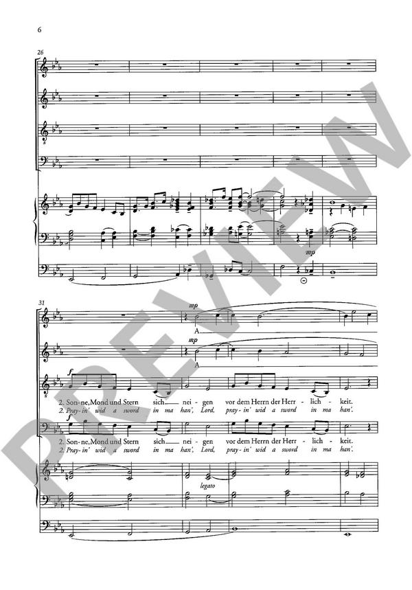 Erd und Himmel sollen singen