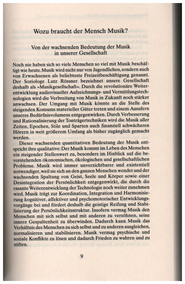 Schlüssel zur Musik Neue