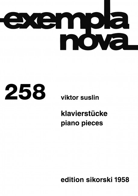 Klavierstücke