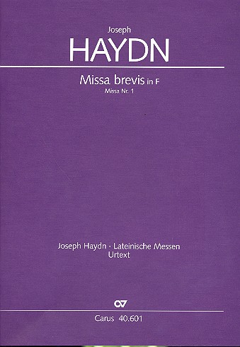 Missa brevis F-Dur Hob.XXII:1