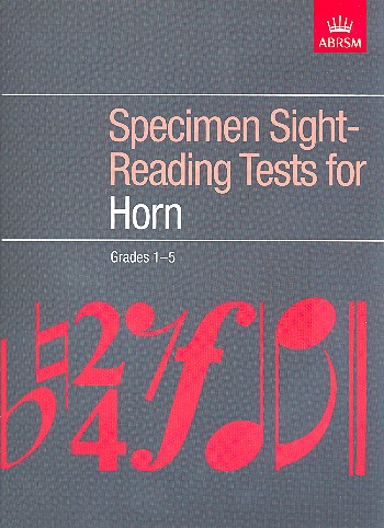 Specimen Sight-Reading Tests