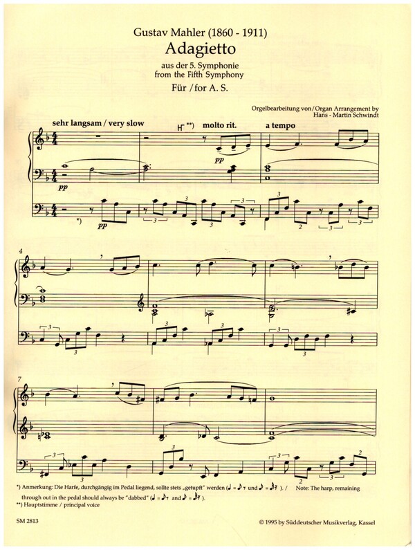 Adagietto aus der Dinfonie Nr.5