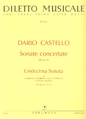 Undecima sonata für 2 Violinen