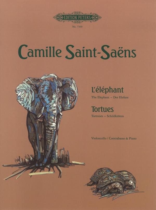 Der Elefant  und  Schildkröten aus