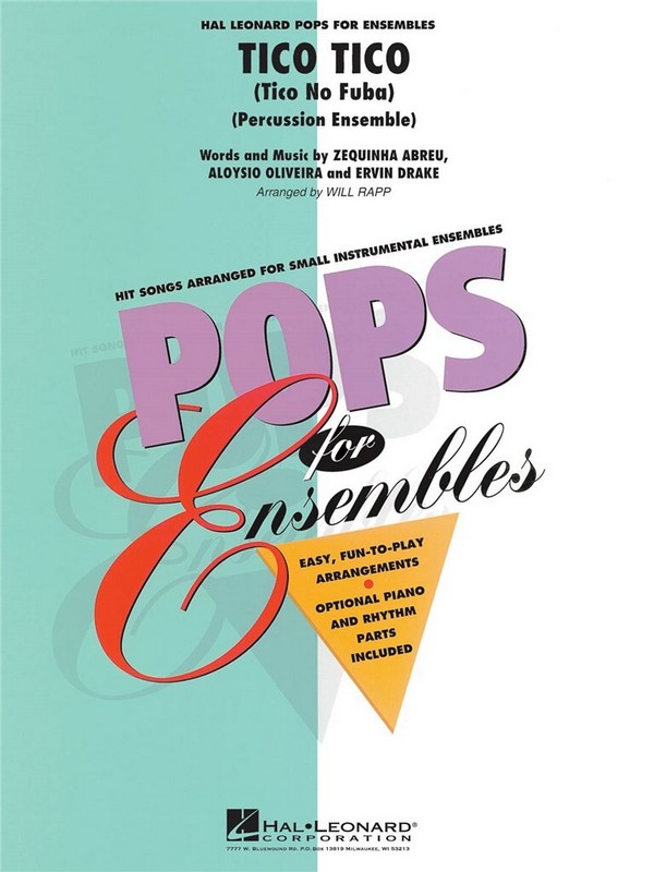 Tico Tico for percussion