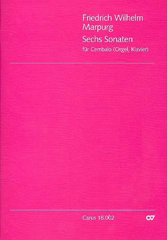 6 Sonaten für Cembalo