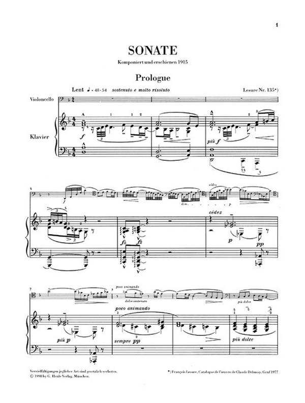 Sonate d-Moll