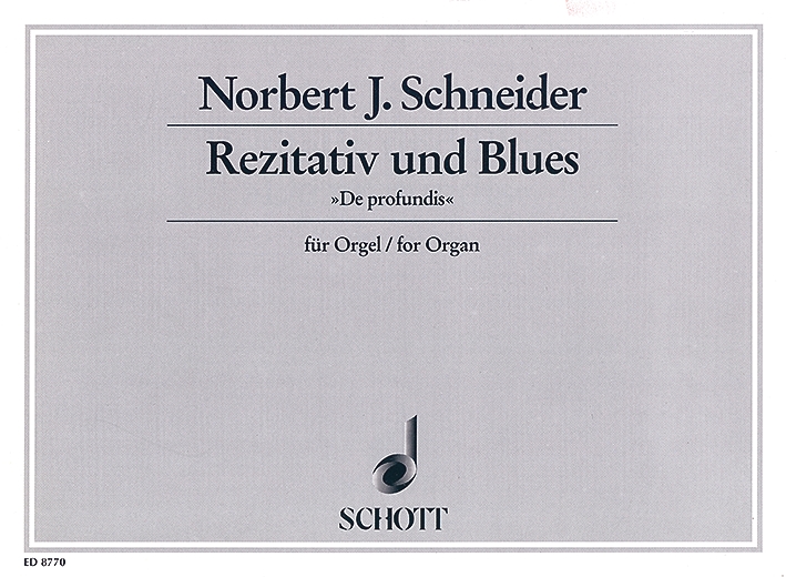 Rezitativ und Blues de profundis