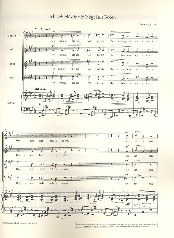 12 Quartette Band 1 (Nr.1-4)