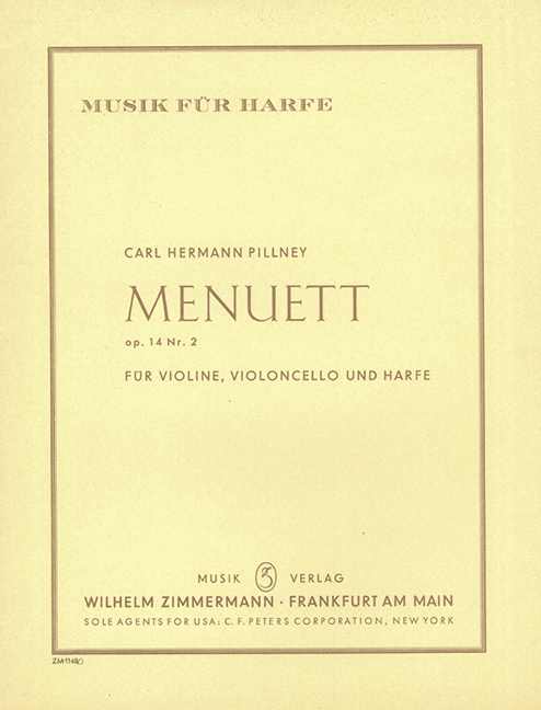 MENUETT OP.14,2 FUER VIOLINE,