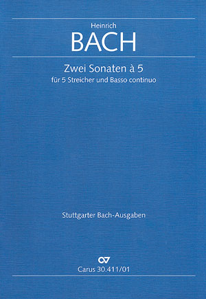 2 Sonaten à 5 für 2 Violinen,