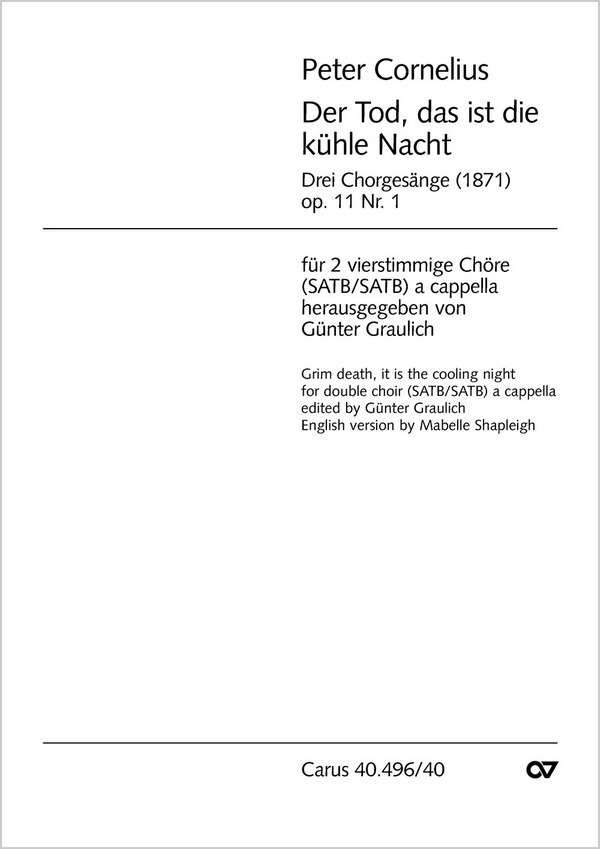 DER TOD DAS IST DIE KUEHLE NACHT