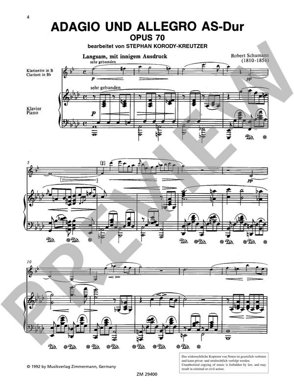 Adagio und Allegro As-Dur op.70