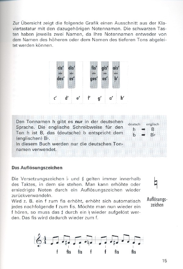 Elementare Musiklehre für Anfänger und Fortgeschrittene
