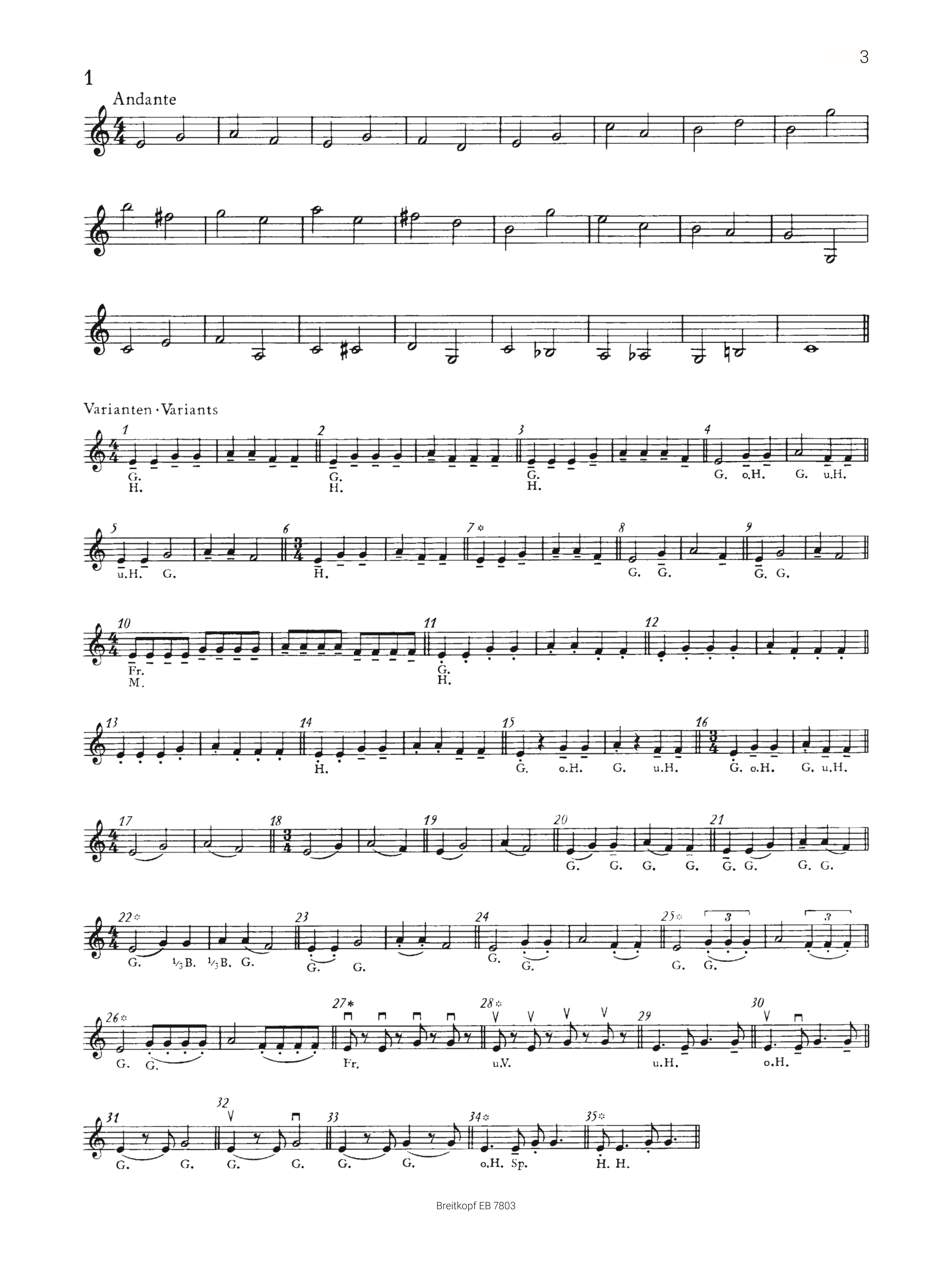 Ausgewählte Violinstudien Band 1 - Bogentechnik