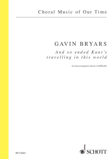 And so ended Kant's travelling in this world
