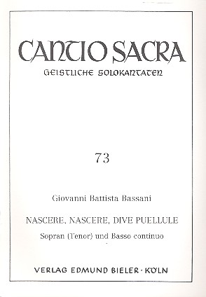 Nascere, nascere, dive puellule