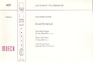 Flauto solo 3 kleine Folgen für