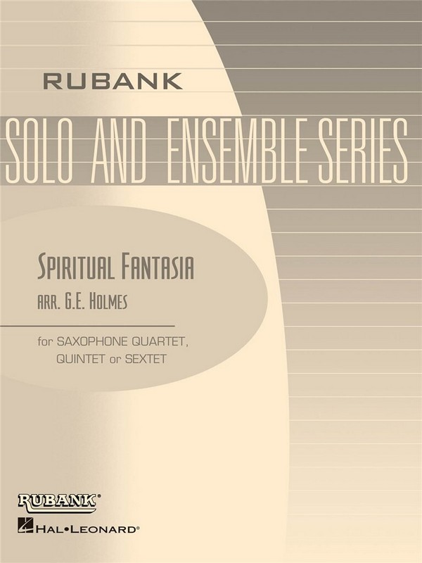 SPIRITUAL FANTASIA FOR SAXOPHONE