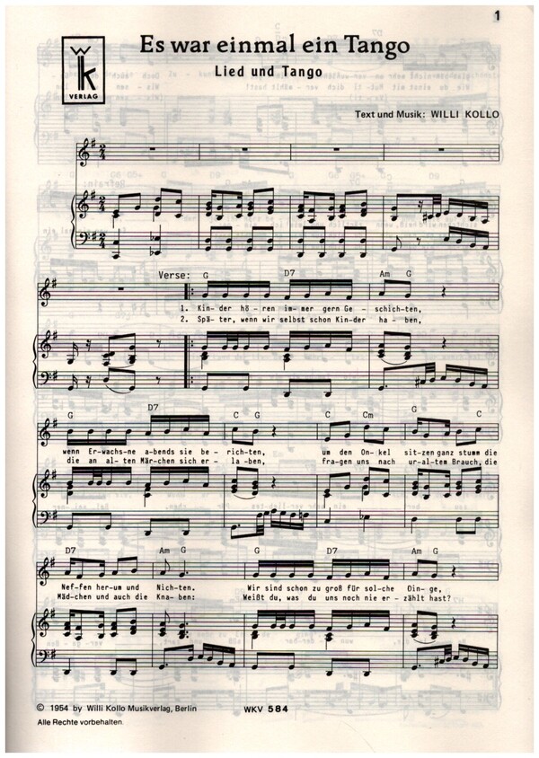 Es war einmal ein Tango