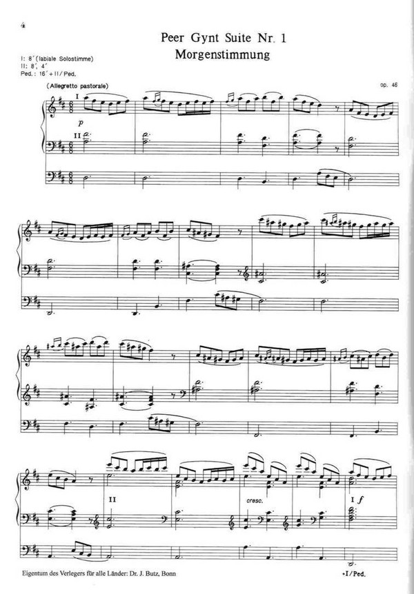 Peer-Gynt-Suiten 1 und 2