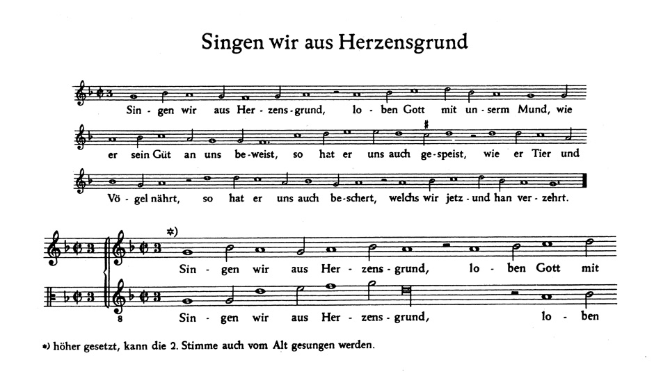 Singen wir aus Herzensgrund - 25 geistliche Lieder