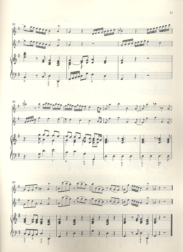 Triosonate Nr. 4 G-Dur