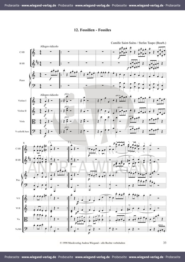 Der Karneval der Tiere