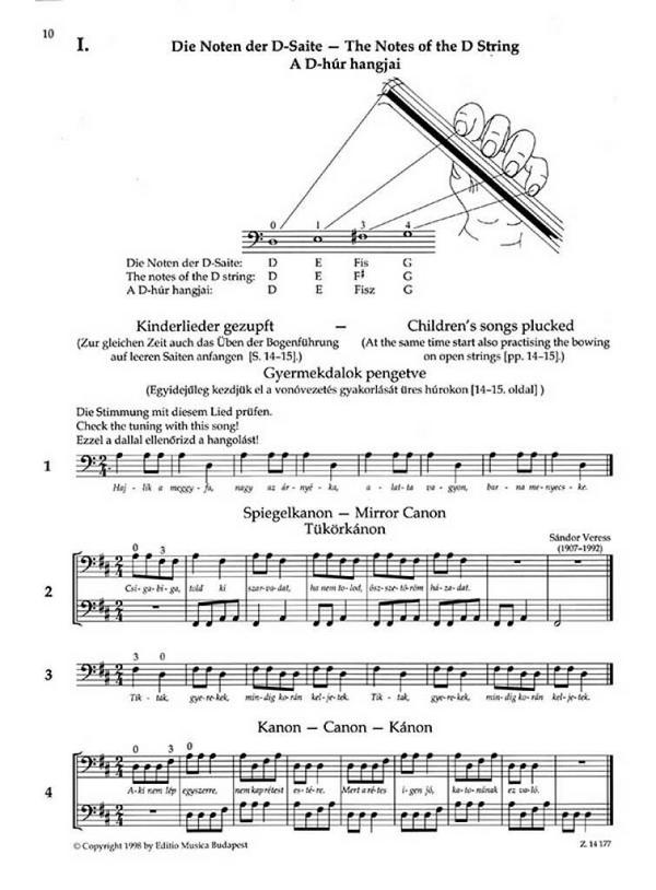 Violoncello-ABC für Violoncello
