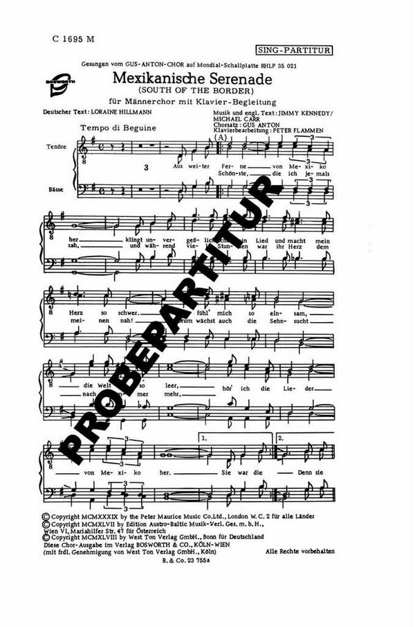 Mexikanische Serenade