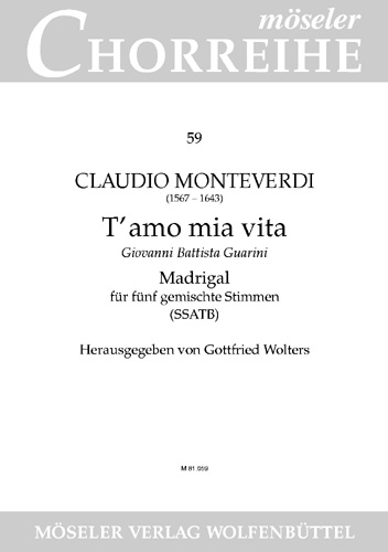 T'amo mia vita - Madrigal