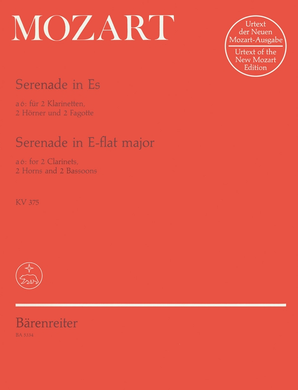 Serenade Es-Dur KV375 à 6 für