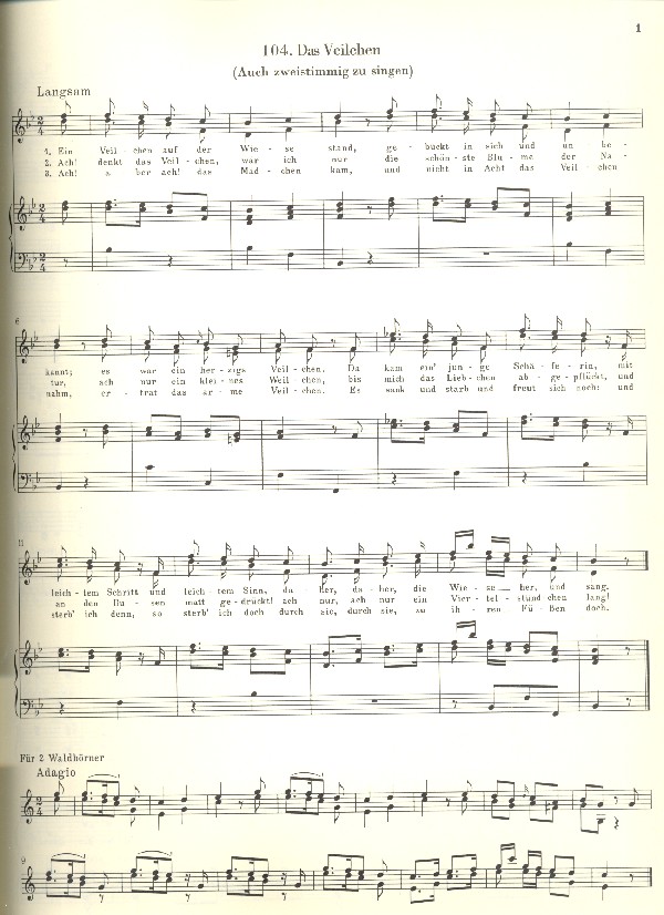 Goethes Lieder, Oden, Balladen und