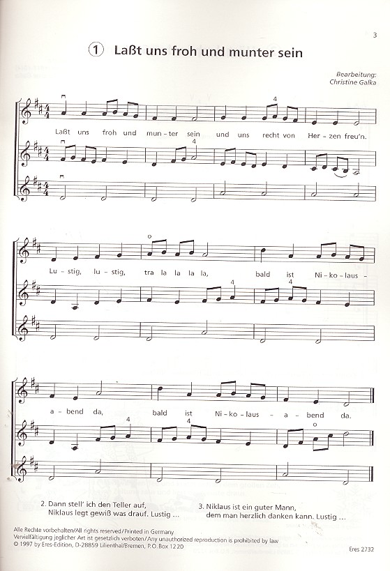 Winter- und Weihnachtslieder