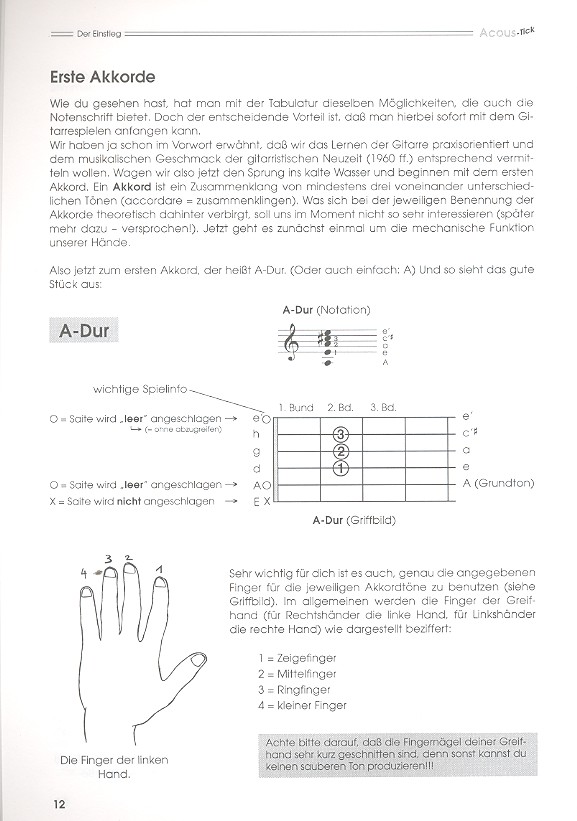 Acoustick (+CD) Lerne selbst