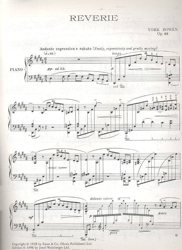 Reverie op.86