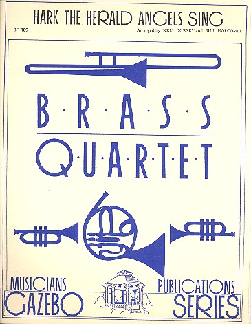 Hark the Herald Angels sing for brass quartet