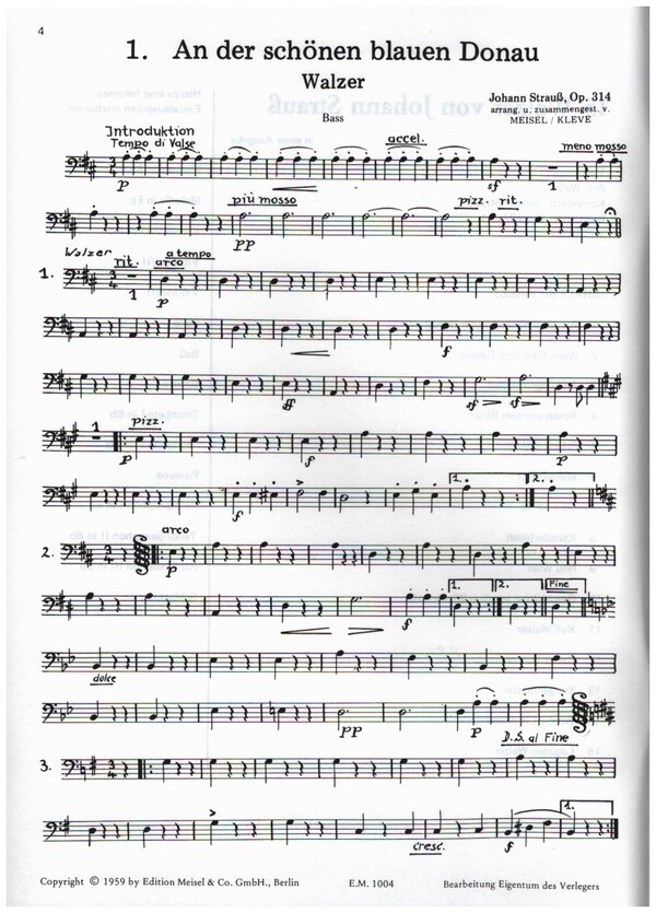 15 Walzer für Konzert und Tanz