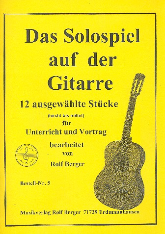 Das Solospiel auf der Gitarre