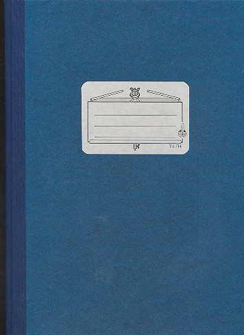 Notenbuch 14 Systeme DIN A 4 gebunden