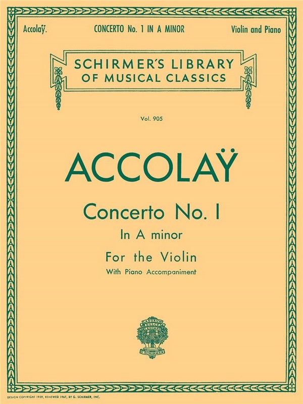 Concerto a minor no.1 for