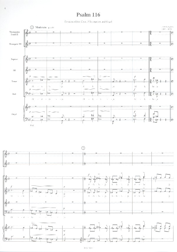 Laudate dominum Psalm 116 für