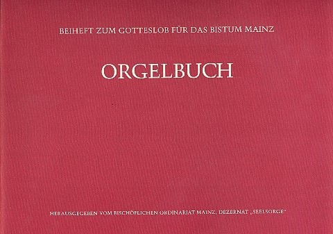 Orgelbuch Beiheft zum Gotteslob