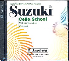 Suzuki Cello School vol.3-4 CD