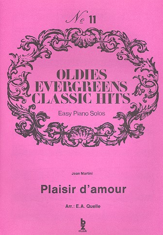Plaisir d'amour: für Klavier