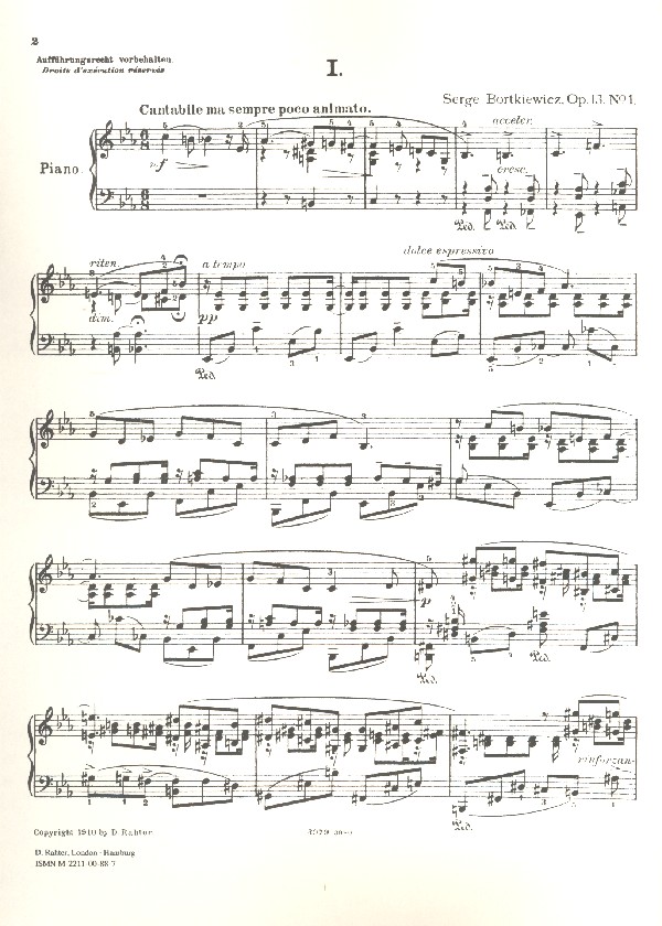 6 Präludien op.13